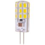 1032041, Лампа светодиодная LED 3Вт G4 200Lm теплый 220V/50Hz
