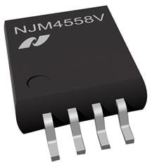 NJM4558CG-TE2, Operational Amplifiers - Op Amps Dual Op Amp 4 to 18V 100dB 5mOhm