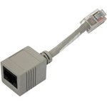 ADP010104-01, Ethernet Cables / Networking Cables Cable: 4" rolled ser adapter, 0.1m