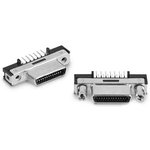 12226-1150-00PL, D-Sub Micro-D Connectors 0.8mm 26P VERT RECPT