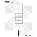 V166311, КЛАПАН ВЫПУСКНОЙ 27x6x109.3 EX MER W203/W211/W212/SPRINTER 1.6/1.8 16V ...
