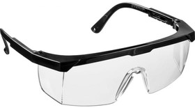 2-110451_z01, STAYER PRO-5, открытого типа, прозрачные, монолинза с дополнительной боковой защитой, защитные очки (2-110451)