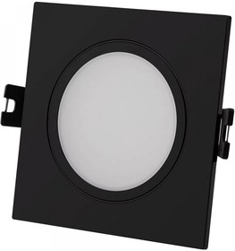 Denkirs DK3102-BK Встраиваемый влагозащищенный светильник, IP65, до 10 Вт, LED, GU5,3, черный