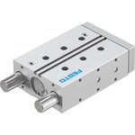 DFM-32-100-P-A-GF, Pneumatic Guided Cylinder - 170860, 32mm Bore, 100mm Stroke ...