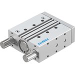 DFM-50-100-P-A-GF, Pneumatic Guided Cylinder - 170874, 50mm Bore, 100mm Stroke ...