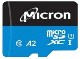 MTSD1T0ANC8MS-1WT, Карта Flash памяти, Industrial, MicroSD Card, UHS-1 U3, A2, Class 10, 1 ТБ, -25 °C, 85 °C