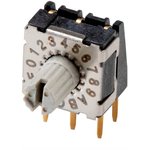 RDS-16S-74R45A-254-D, DIP Switches / SIP Switches Rotary DIP Switch, 7.4mm ...