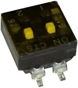 219-2MST, DIP Switches / SIP Switches SPST 2 switch sections