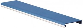 00702BL, Крышка для перфор короба, синяя RL 25мм.