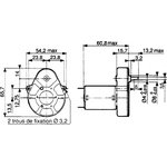 82861019, AC, DC & Servo Motors 4W 24VDC 80:1 STD SH