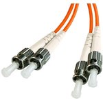 STST-6DTP020, Fiber Optic Cable Assemblies Fiber Optic Dplx OM1 Multimode ST/ST 2M