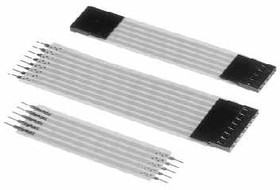05-002-172, FFC / FPC Jumper Cables FLAT PIN STAKED FLEX MALE/FEMALE TIN END