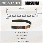 Ремень поликлиновый MASUMA 6PK-1110