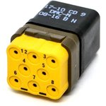 DMC-M08-16BN, Rectangular MIL Spec Connectors DMC INS S 8C 8#16 N LC