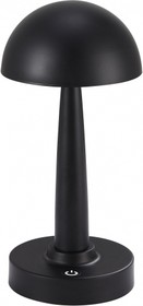 Kink Light 07064-C,19 Настольная лампа Хемуль черный w12 h25 Led 6W (3200K) диммируемая