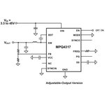 MPQ4317GRE-33-AEC1-P, Switching Voltage Regulators 45V, 7A, Low IQ ...