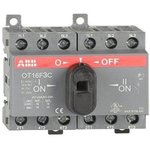 1SCA104816R1001, Реверсивный рубильник OT16F3С до 16А 3х-полюсный для установки ...