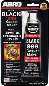 912AB, Герметик прокладок OEM 999 черный высокотемпературный