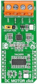 MIKROE-1526, Power Management IC Development Tools DC MOTOR click
