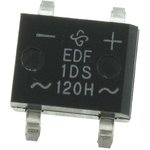 EDF1DS-E3/77, Bridge Rectifier, 1A, 200V, 4-Pin