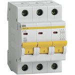 Выключатель автоматический IEK MVA20-3-010-C ВА47-29 10A тип C 4.5kA 3П 400В ...