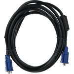 Удлинительный кабель Монитор-SVGA card /15M-15F/ 3m, 2 фильтра VVG6460-3M VVG6460-3MO