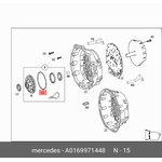 Кольцо уплотнительное MERCEDES-BENZ A016 997 14 48