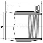 МУФТА ЭЛЕКТРОСВАРНАЯ PN16 SDR11 PE100 D225 8028225000