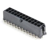 43045-2415, Headers & Wire Housings MicroFit 3.0 V SMT Clip DR Tin 24 Ckt