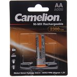 Аккумуляторы Camelion AA-2300mAh Ni-Mh BL-2 (NH-AA2300BP2, 1.2В)