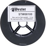 990-065, Проволока сварочная WESTER STW 08100 Ф0.8мм 1кг, нержавеющая, катушка Ф100мм