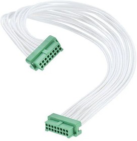 G125-FC10605L0-0300F, Rectangular Cable Assemblies 1.25MM F/F CA 2x3 300MM 26AWG