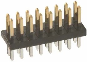 M50-3500842, Pin Header, Board-to-Board, 1.27 мм, 2 ряд(-ов), 16 контакт(-ов), Сквозное Отверстие