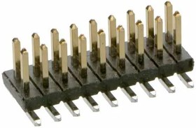 M50-3601542, Pin Header, прямой, Board-to-Board, 1.27 мм, 2 ряд(-ов), 30 контакт(-ов), Поверхностный Монтаж