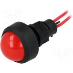 LKD220-R, Сигнальная лампа с СИД 20мм AC/DC2230В красная