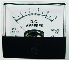 Головка измерительная Амперметр, размер 59x53 мм, 10А, марка MU45, точность 2.5
