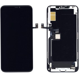 Дисплей (экран) в сборе с тачскрином для Apple iPhone 11 Pro Max черный (Tianma TFT-совместимый)