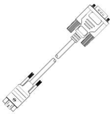 83422-9007, D-Sub Cables MICRO-D CABLE 15P REC 18"