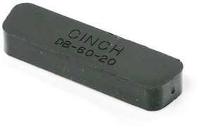 DB-60-20, D-Sub Tools & Hardware 25C PLUG DUST CAP BLACK
