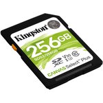 Карта памяти Kingston Canvas Select Plus SDXC UHS-I Cl10, SDS2/256Gb