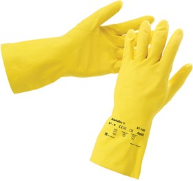 Фото 1/4 Влагостойкие химостойкие перчатки AlphaTec 87-190-7