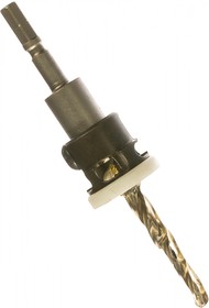 Зенковка 12 мм оправка коническая со ступенчатым сверлом (5-3.5 мм, HEX1/4) Festool CENTROTEC AFP5004M