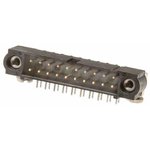 M80-5400405, Power to the Board 2+2 Pos. Male DIL Horizontal Throughboard Conn ...