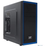 Deepcool TESSERACT BF, ATX, Black-Blue, без БП[DP-CCATX-TSRBFBK]