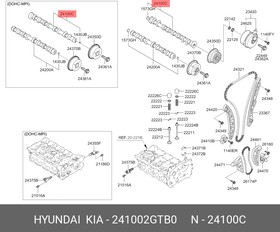 241002GTB0, Pacпpeдвaл двигaтeля