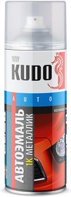 Эмаль KUDO автомобильная ремонтная металлизированная Ривьера 499 520 мл 41499 41499 (11605141)