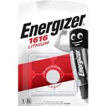 Литиевая Батарейка Energizer, Lithium CR1616 1 шт/блист