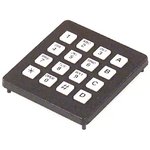 96BB2-006-F, Input Devices Keypad 4x4 Black phone Legend/White