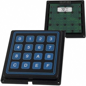 88BB2-072, Input Devices Keypad 4x4 White alpha/numeric Blue
