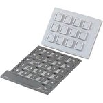 70120103, Switch Cases / Switch Covers 700 Series 12 Keys Grey